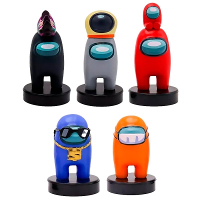 Набор фигурок-штампиков Among Us 3 серия 5 штук Among Us AU5340D 1